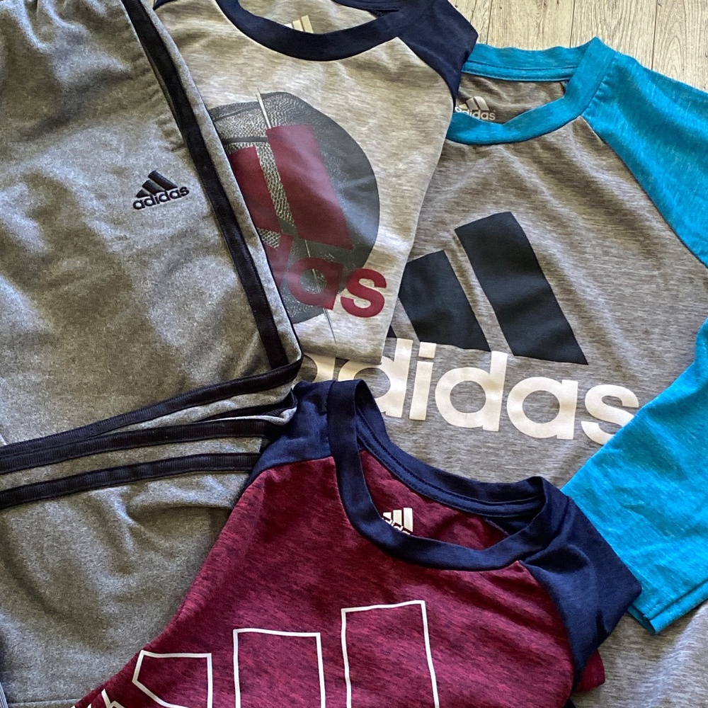 Adidas 4 Piece Bundle Set Size 7